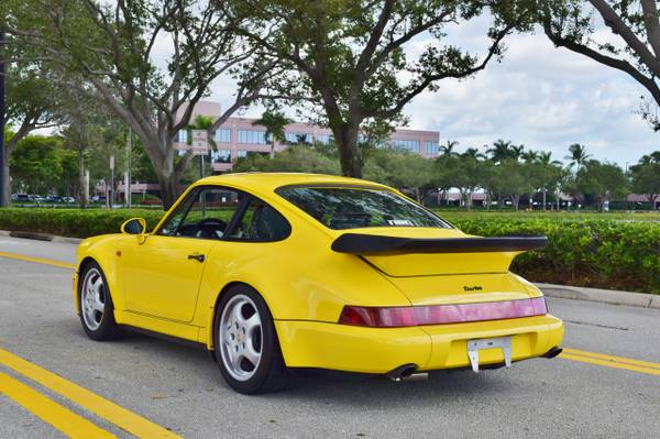 1991 Porsche 911 turbo 964-61k Miles PTS Ferrari Yellow-Engine... for sale in Miami, NY – photo 5