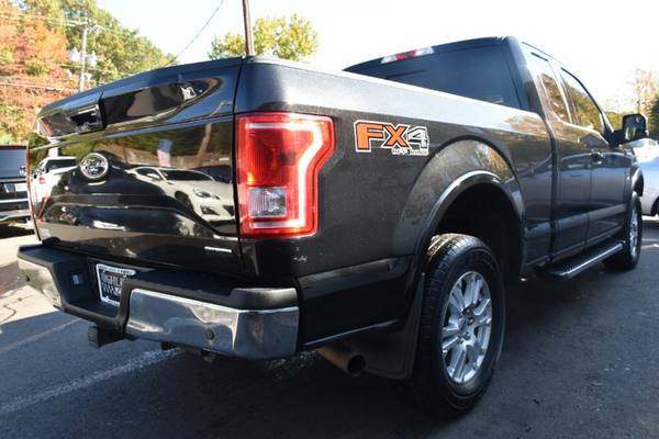 2015 Ford F-150 4x4 F150 Truck Lariat 4WD SuperCab Pickup for sale in Waterbury, MA – photo 9