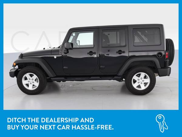 2017 Jeep Wrangler Unlimited Sport S Sport Utility 4D suv Black for sale in Washington, District Of Columbia – photo 4