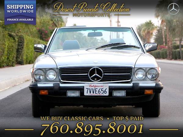1983 Mercedes-Benz 380SL Low Miles for sale by Desert Private... for sale in Palm Desert , CA – photo 3