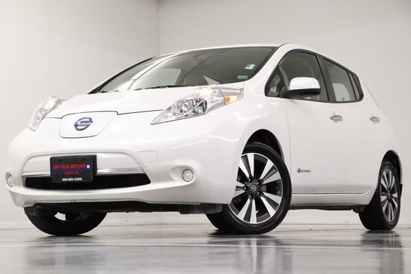 ELECTRIC White LEAF 2016 Nissan SV ZEV Hatchback DC FAST for sale in Clinton, MO – photo 24