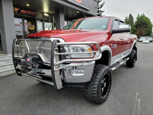 2014 Ram 2500 Crew Cab Laramie Pickup Beautifully Lifted - cars & for sale in PUYALLUP, WA – photo 4