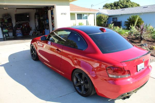 2011 BMW 135I Msport 6 MT Crimson Red canyon carver/DD, 62,214 Miles... for sale in Oceanside, CA – photo 16