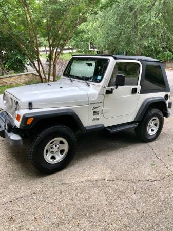 2002 Jeep Wrangler for Sale for sale in San Antonio, TX