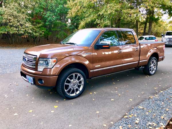 Immaculate 2012 F150 Platinum Crewcab 4x4 Twin Turbo Ecoboost for sale in Medford, OR – photo 10