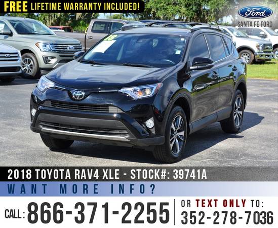 *** 2018 Toyota RAV4 XLE *** ECO Mode - Cruise Control - Sunroof for sale in Alachua, GA – photo 3