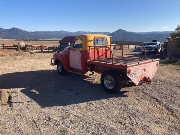 1950 GMC 150 Flatbed - cars & trucks - by owner - vehicle automotive... for sale in Buena Vista, CO – photo 4