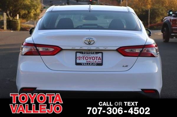 2019 Toyota Camry LE 4D Sedan - - by dealer - vehicle for sale in Vallejo, CA – photo 6