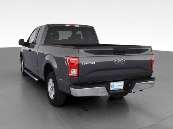 2017 Ford F150 Super Cab XLT Pickup 4D 6 1/2 ft pickup Gray -... for sale in Indianapolis, IN – photo 8