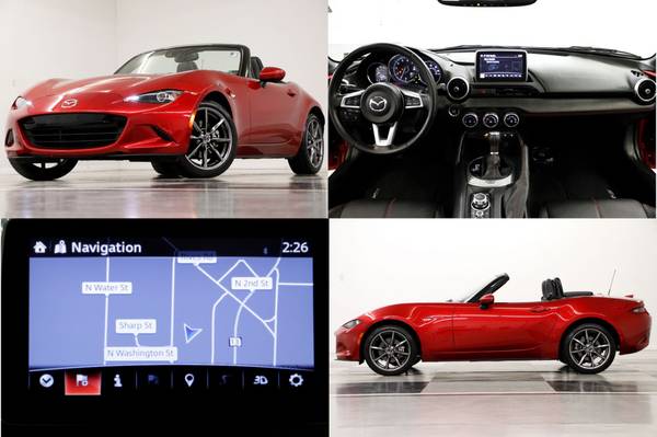 SPORTY Red MX-5 2016 Mazda Miata Touring Convertible HEATED for sale in clinton, OK