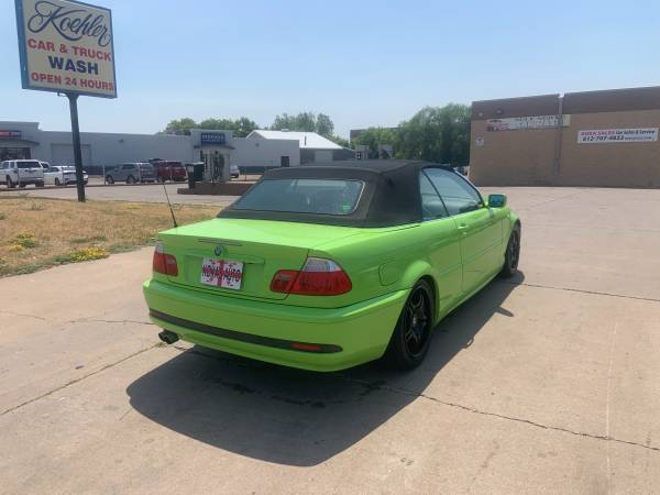 2004 BMW 330CI convertible Only 130K Miles M3 rims Lime green for sale in Osseo, MN – photo 6