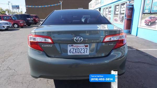 2012 Toyota Camry - cars & trucks - by dealer - vehicle automotive... for sale in San Diego, CA – photo 4