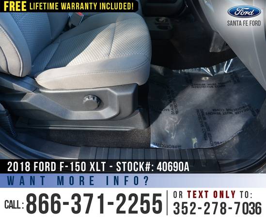 2018 FORD F150 XLT 4WD *** Brush Guard, Bluetooth, Cruise Control... for sale in Alachua, FL – photo 21