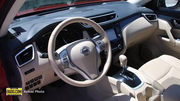 2014 Nissan Rogue SL hatchback Cayenne Red - - by for sale in San Jose, CA – photo 4
