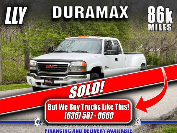 SOLD 2004 GMC Sierra LLY Duramax Diesel LT 4x4 1-Owner (86k Miles) for sale in Eureka, MI