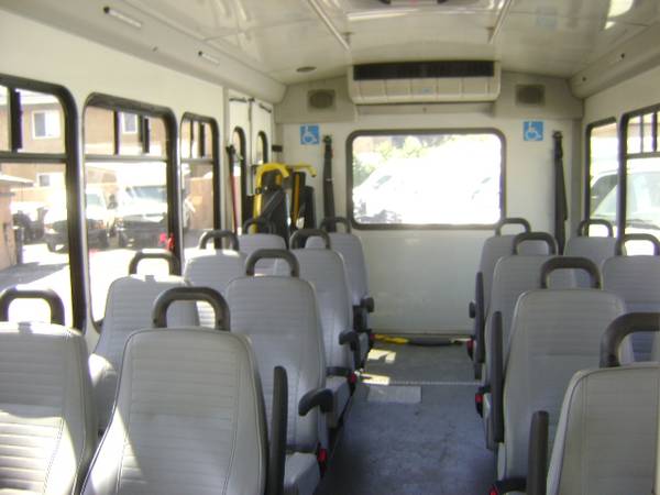2013 Ford E450 17-Passenger Wheel Chair Ramp Bus Cargo RV Camper Van for sale in Corona, CA – photo 6