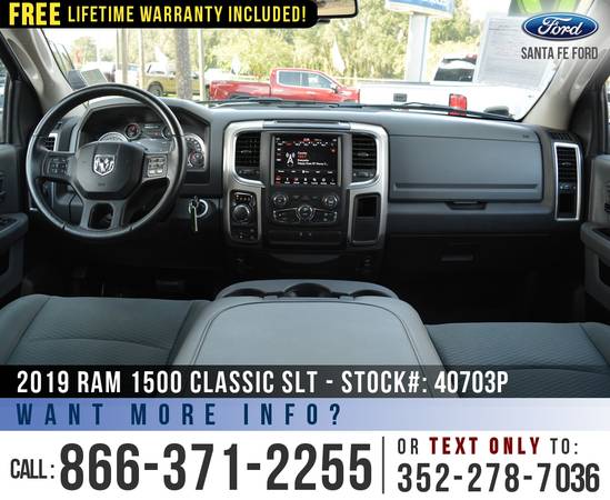 2019 RAM 1500 CLASSIC SLT *** Cruise Control, Camera, Bedliner *** -... for sale in Alachua, FL – photo 14