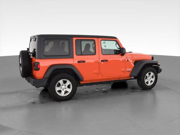 2020 Jeep Wrangler Unlimited Sport S Sport Utility 4D suv Orange - -... for sale in Raleigh, NC – photo 12
