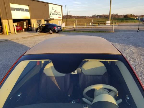 2015 Fiat 500 Lounge. Ragtop Convertible. Great Christmas Present. -... for sale in Athens, TN – photo 5