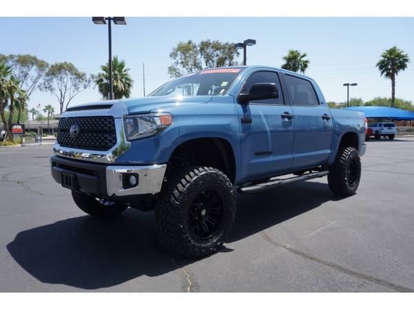 2020 Toyota Tundra SR5 CREWMAX 5 5 BED 5 7L 4x4 Passen - Lifted for sale in Glendale, AZ – photo 9