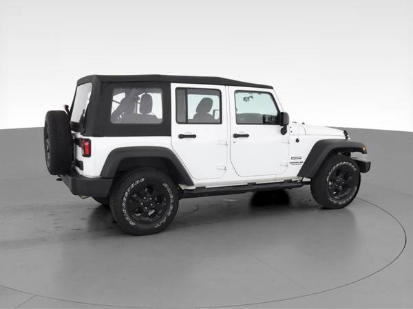 2017 Jeep Wrangler Unlimited Sport SUV 4D suv White - FINANCE ONLINE... for sale in Lexington, KY – photo 12