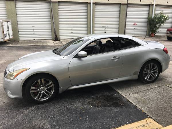 2009 INFINITI G37 CONVERTIBLE - cars & trucks - by owner - vehicle... for sale in North Miami , FL – photo 2