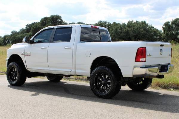 WHITE KNIGHT! 2015 RAM 2500 BIG HORN 4X4 CUMMINS LIFTED 20"FUELS&35'S! for sale in Temple, TX – photo 7