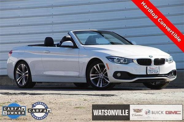 2018 BMW 430i Convertible Convertible Alpine White for sale in Watsonville, CA – photo 2