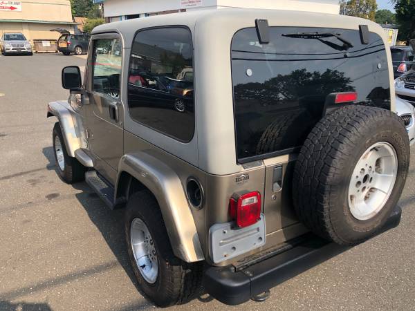 🚗 2003 Jeep Wrangler Sahara 4WD 2dr SUV for sale in MILFORD,CT, RI – photo 5
