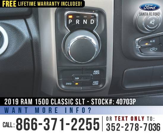 *** 2019 RAM 1500 CLASSIC SLT *** Bedliner - Camera - Cruise Control... for sale in Alachua, GA – photo 16
