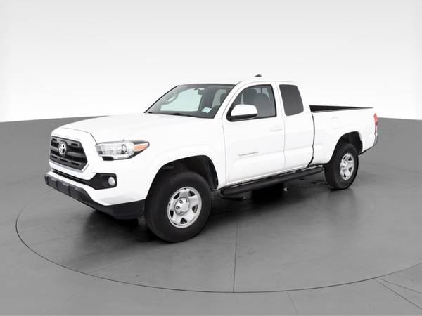 2016 Toyota Tacoma Access Cab SR5 Pickup 4D 6 ft pickup White - -... for sale in Harrison Township, MI – photo 3