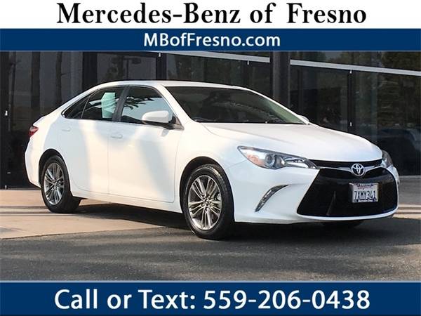 2017 Toyota Camry SE - cars & trucks - by dealer - vehicle... for sale in Fresno, CA