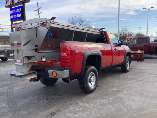 Tough! 2009 Chevy Silverado 3500! 4x4! Single Cab! Plow Truck! -... for sale in Ortonville, OH – photo 5