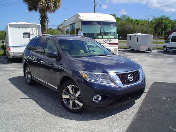 15 Florida pathfinder platinum LE edition Nissan 7 pass - cars & for sale in Cocoa, FL – photo 3