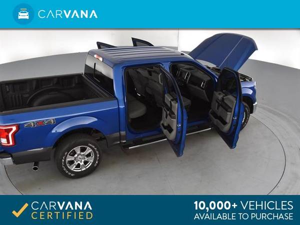 2017 Ford F150 SuperCrew Cab XLT Pickup 4D 5 1/2 ft pickup Blue - for sale in Bowling green, OH – photo 14
