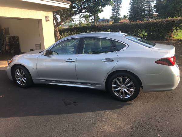 2017 Infiniti Q70, loaded, low mileage, Premium Package Silver/Black... for sale in Lahaina, HI – photo 2