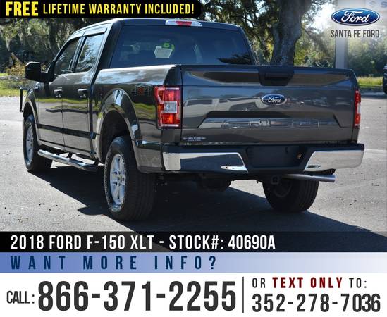 2018 FORD F150 XLT 4WD *** Brush Guards, Cruise, Camera *** - cars &... for sale in Alachua, FL – photo 5