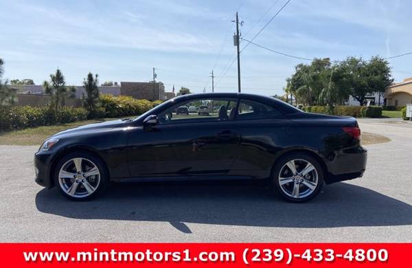2014 Lexus Is 250c 2dr Convertible (HARDTOP CONVERTIBLE) - Mint for sale in Fort Myers, FL – photo 4