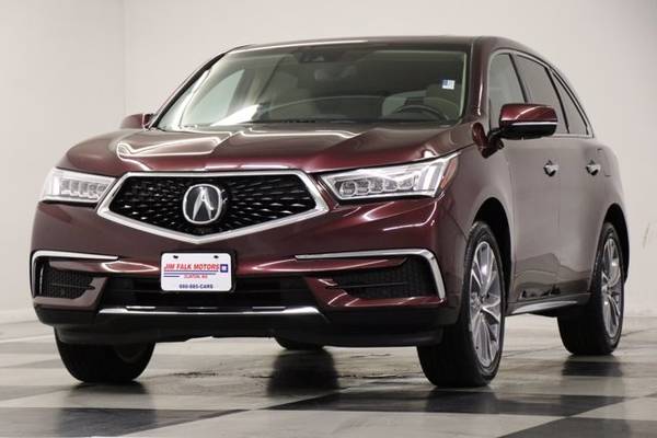 HEATED LEATHER! 7 PASSENGER! 2017 Acura *MDX* SUV Dark Cherry... for sale in Clinton, MO – photo 23