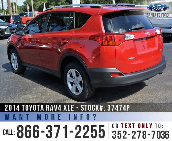 *** 2014 Toyota RAV4 XLE SUV *** XM Radio - Camera - Touch Screen for sale in Alachua, GA – photo 5
