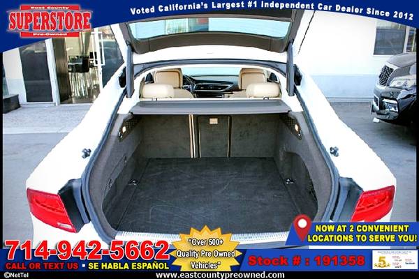2013 AUDI A7 3.0T PREMIUM QUATTRO hatchback -EZ FINANCING-LOW DOWN! for sale in El Cajon, CA – photo 8