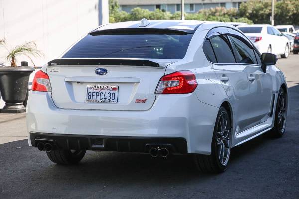 2015 Subaru WRX STI Limited sedan Crystal White Pearl - cars & for sale in Sacramento , CA – photo 6