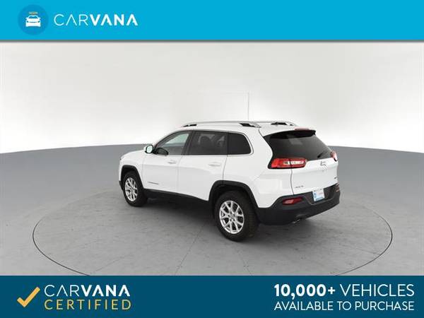 2017 Jeep Cherokee Latitude Sport Utility 4D suv WHITE - FINANCE for sale in Cleveland, OH – photo 8