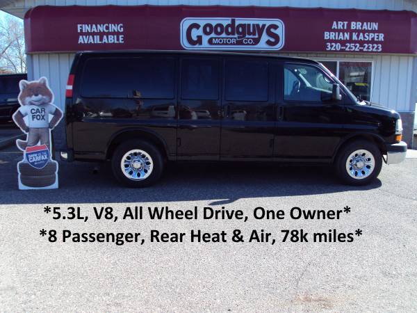 ALL WHEEL DRIVE EXPRESS VANS - cars & trucks - by dealer - vehicle... for sale in Waite Park, MN – photo 4