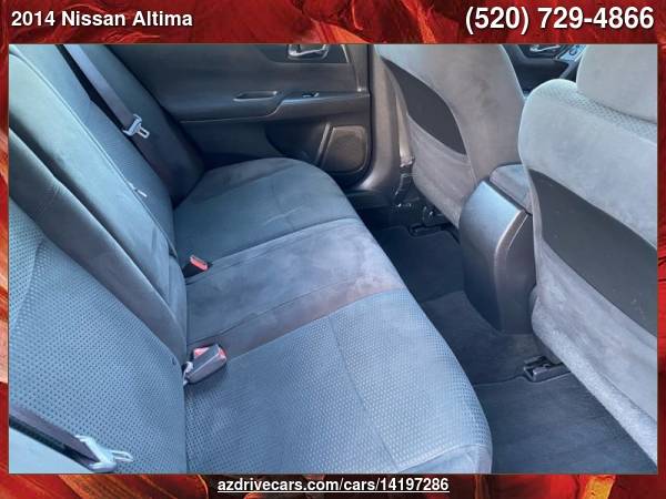 2014 Nissan Altima 2 5 S 4dr Sedan ARIZONA DRIVE FREE MAINTENANCE for sale in Tucson, AZ – photo 11