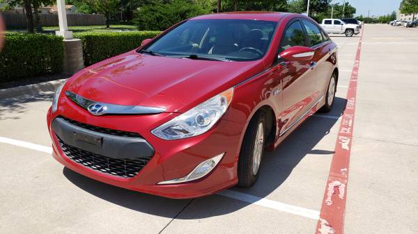 2012 Hyundai Sonata Hybrid Red Extra Clean - - by for sale in Mansfield, TX – photo 5