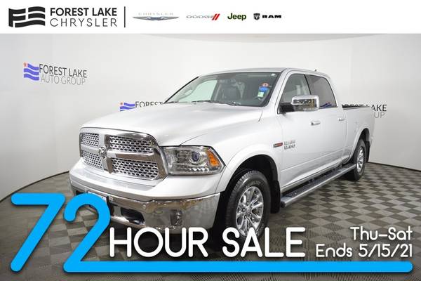 2016 Ram 1500 Diesel 4x4 4WD Truck Dodge Laramie Crew Cab - cars & for sale in Forest Lake, MN – photo 3