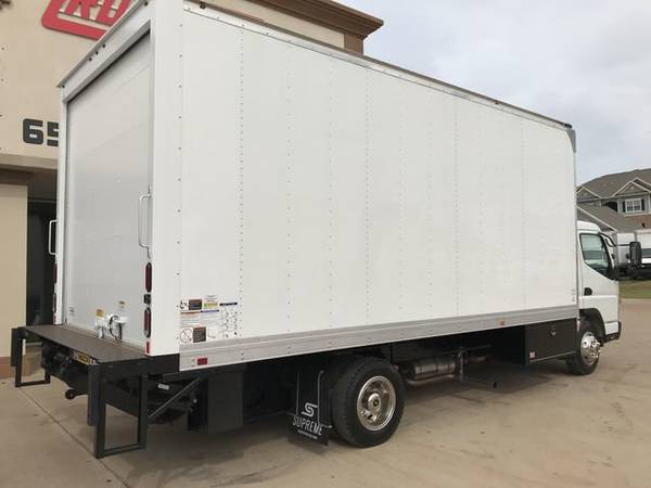 2019 MITSUBISHI FE160G 18' Cargo Box, Gas, Auto, Tuck Under Lift Gate, for sale in Oklahoma City, OK – photo 6