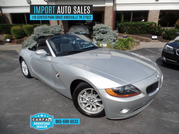 2003 BMW Z4 ROADSTER! 2.5LITER! 5-SPEED MANUAL! LOW MILES! CONVERTIBLE for sale in Knoxville, TN
