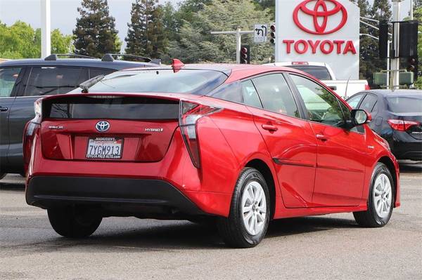 2017 Toyota Prius Two hatchback Red - - by dealer for sale in Palo Alto, CA – photo 2